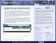 Tablet Screenshot of jonathan.rawle.org